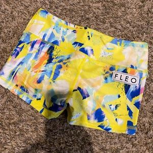 Fleo Bam shorts, double lined, size xsmall. Worn once.
